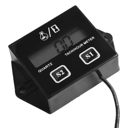 ya 14 Digital Hour Counter and Tachometer for s Generators Chainsaws
