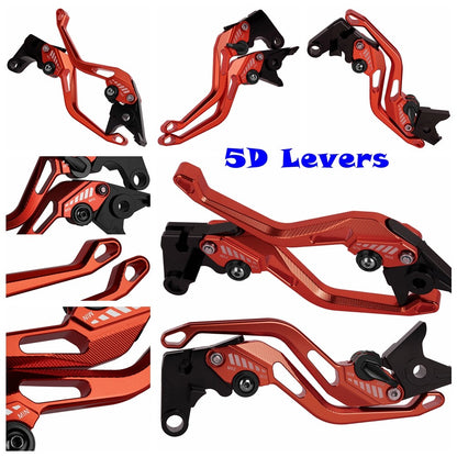 ya 5 8.7 For Aprilia RS125 1996-2005 / RS50 2000-2005 5D Brake Clutch Levers CNC 2001 02