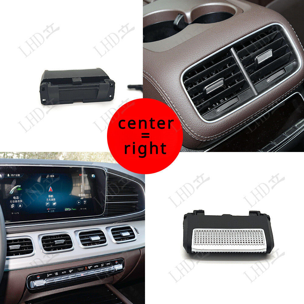 ya 9 6.5 1x Front Left A/C Air Vent Paddle Clip for Mercedes W167 GLE GLS 2020-24