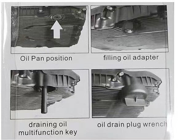 ya 5 8.7 Suitable for Mercedes-benz 7/8/9 speed oil level check 725.0 transmission oil change tool