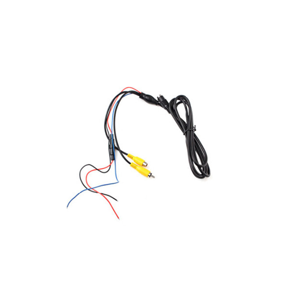 ya 5 8.7 8 PIN Car Video Cable For Car 7 Inch Monitor Connect Rear View Camera Connect