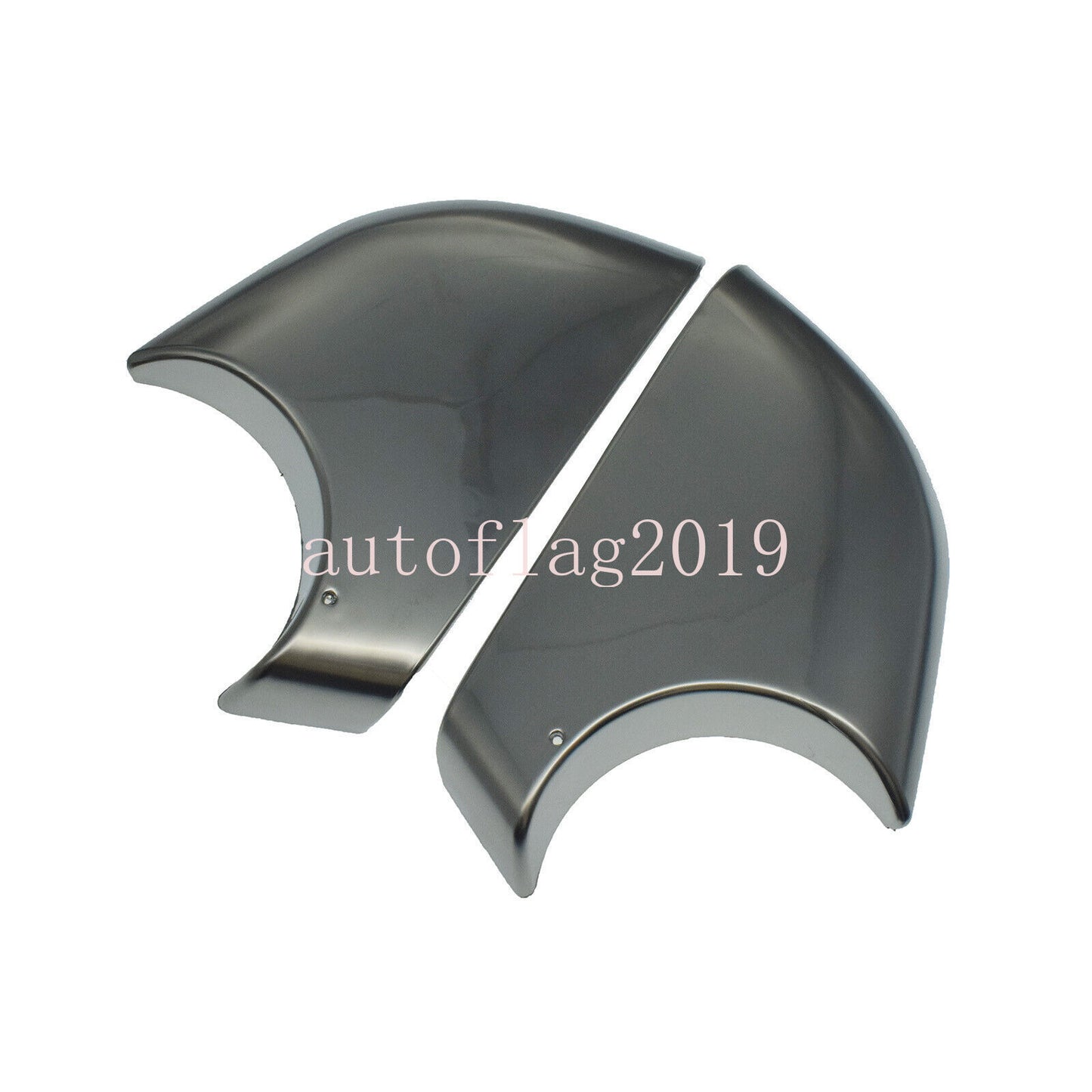 ya 1 8.5.4 for Model 3 2017 - 2022 Left and right mirror glass cover chrome plated one pair 