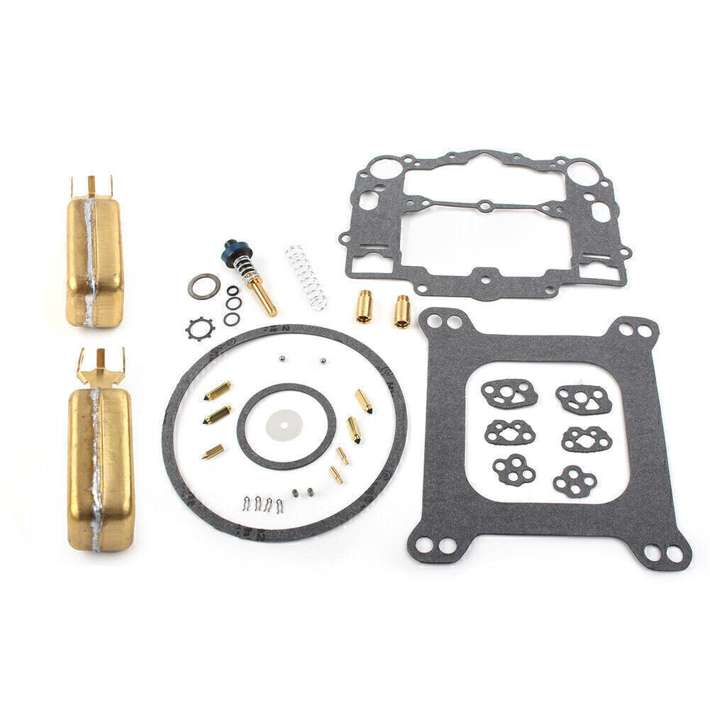 ya 2 7.14 Carburetor Rebuild Kit For Weber Marine W-4 BBL Mercruiser 809064 With Floats