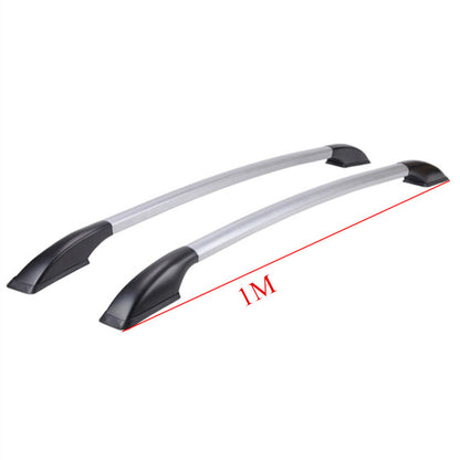 ya 5 8.7 2x 1M Luggage Rack Refit Aluminum Alloy Side Bars Rails Car Top Frame Accessorie