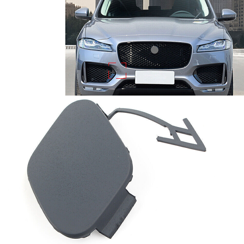 ya 2 6.26.2 Front Bumper Trailer Hole Cover for Jaguar F-Pace 2017-2020 2019 T4A13477LML