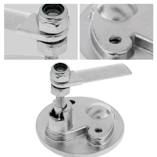 ya 1 7.9 2-inch stainless steel deck latch door lift handle lock - marine hardware