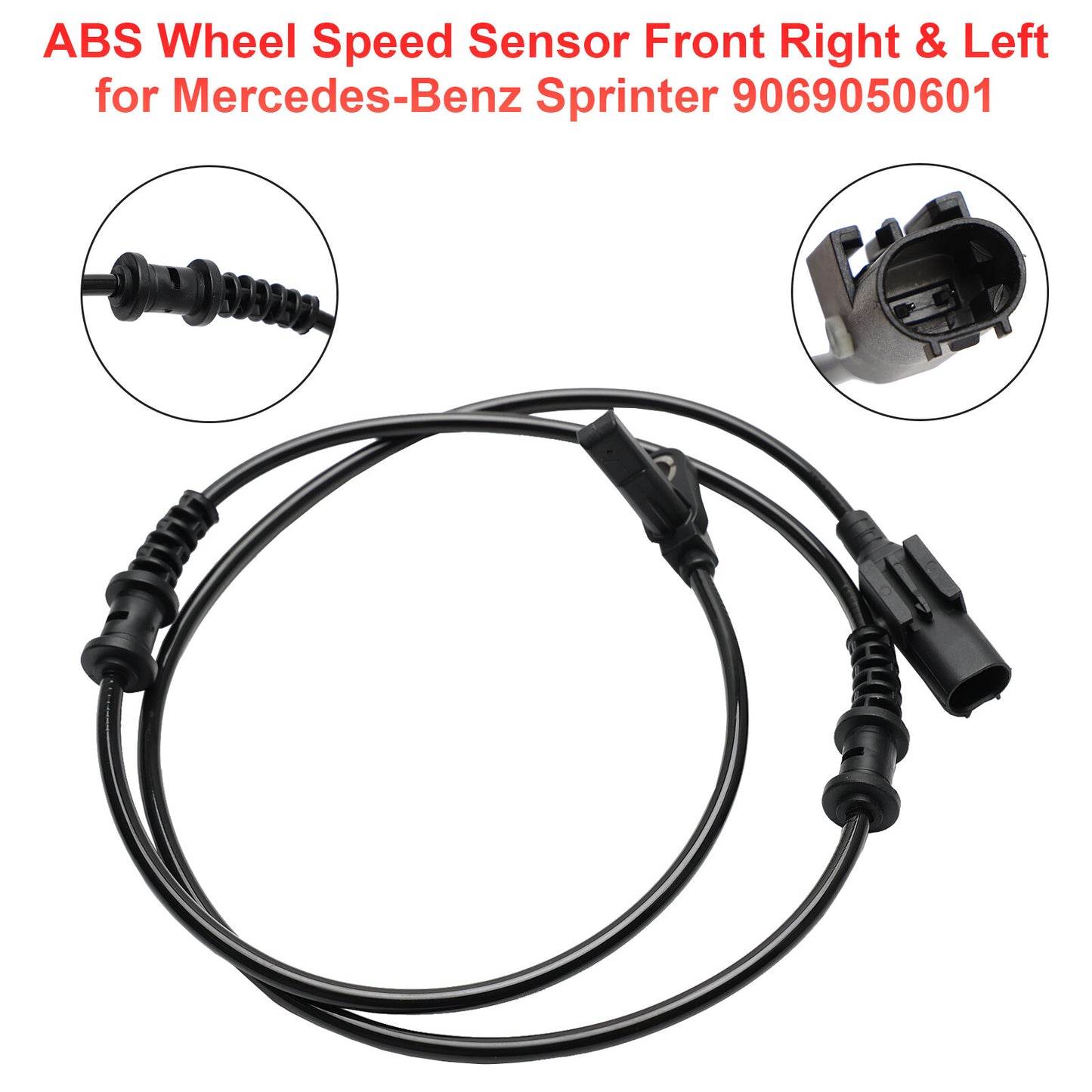 ya 1 8.5.1 ABS Wheel Speed Sensor Front Right & Left for Sprinter 9069050601