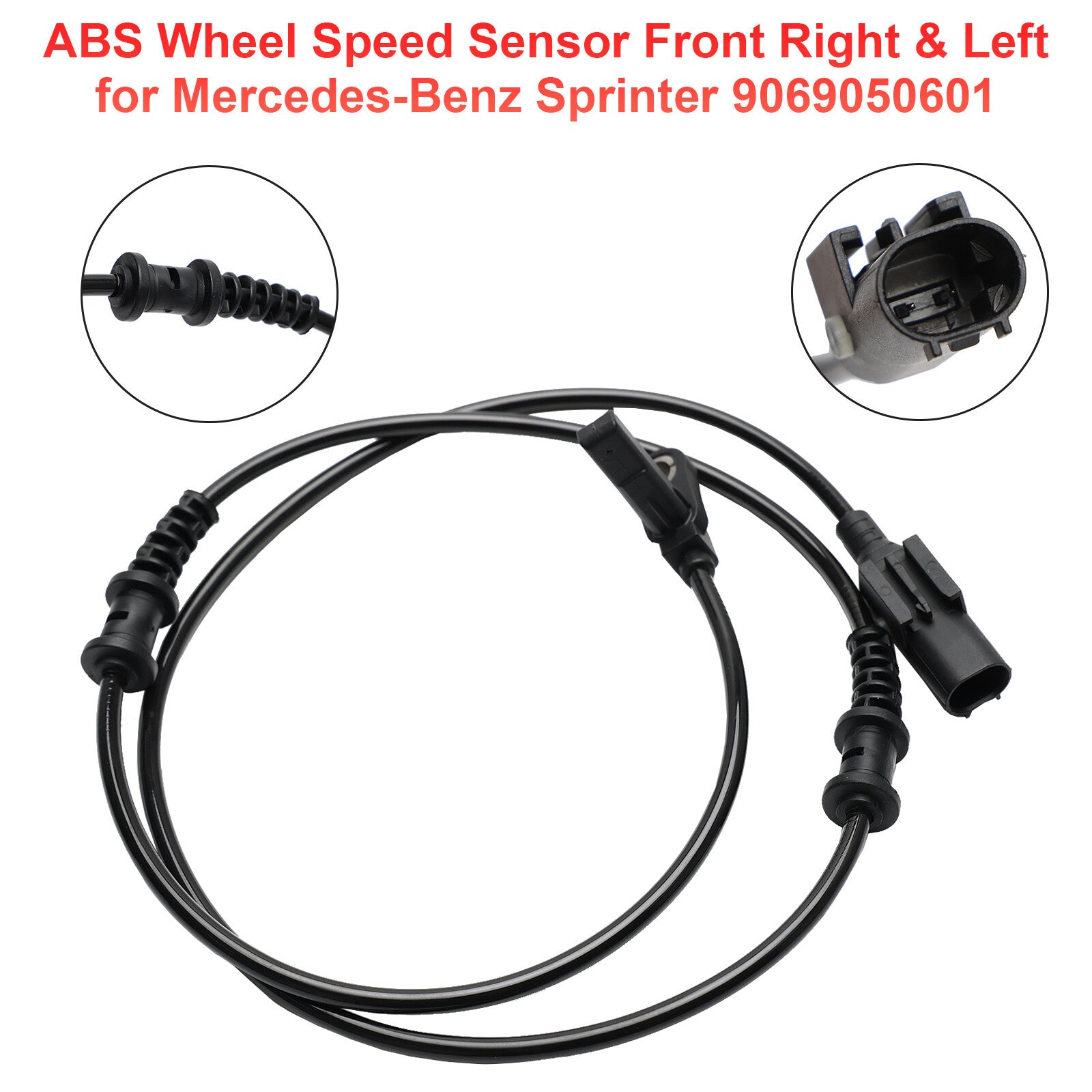 ya 1 8.5.1 ABS Wheel Speed Sensor Front Right & Left for Sprinter 9069050601