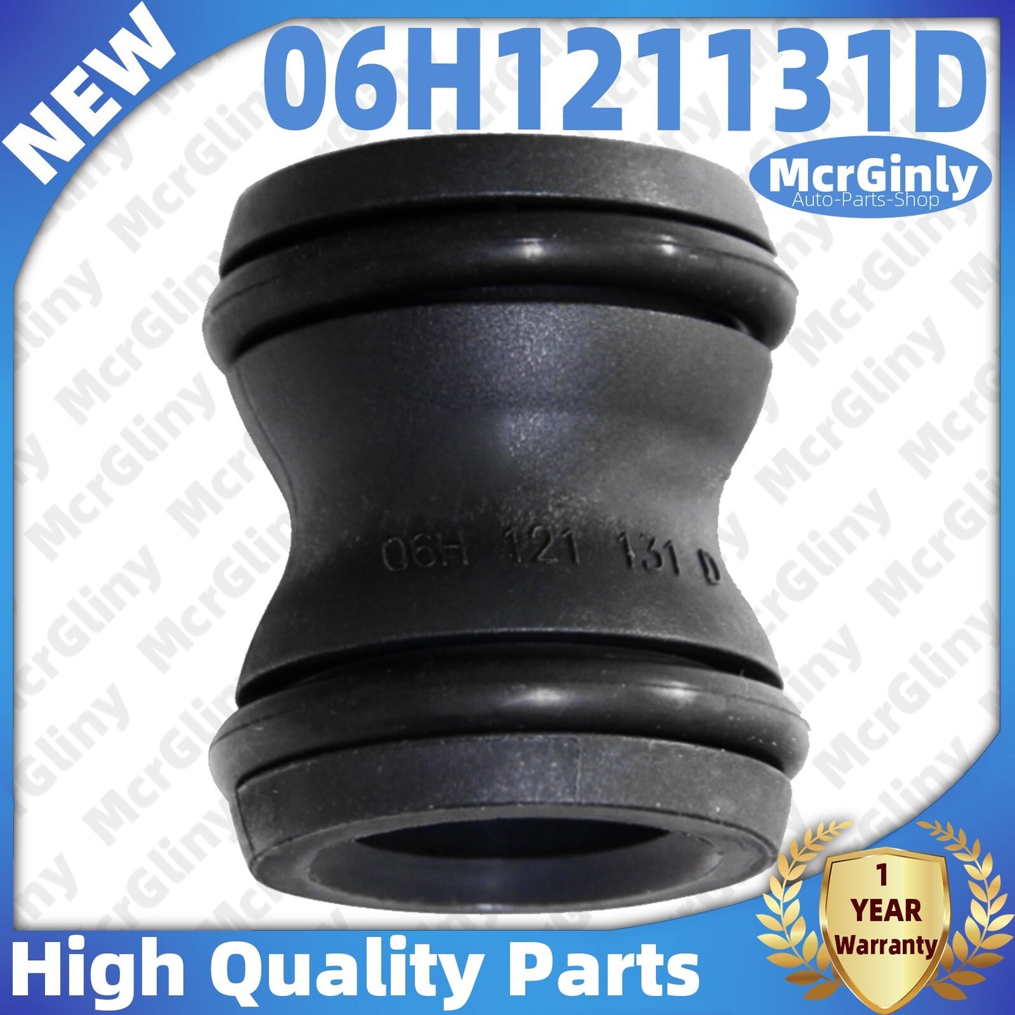 ya 11 6.8 for Audi for VW OE Water Pump to Oil Cooler Coolant Pipe Connector Joint 06H121131D