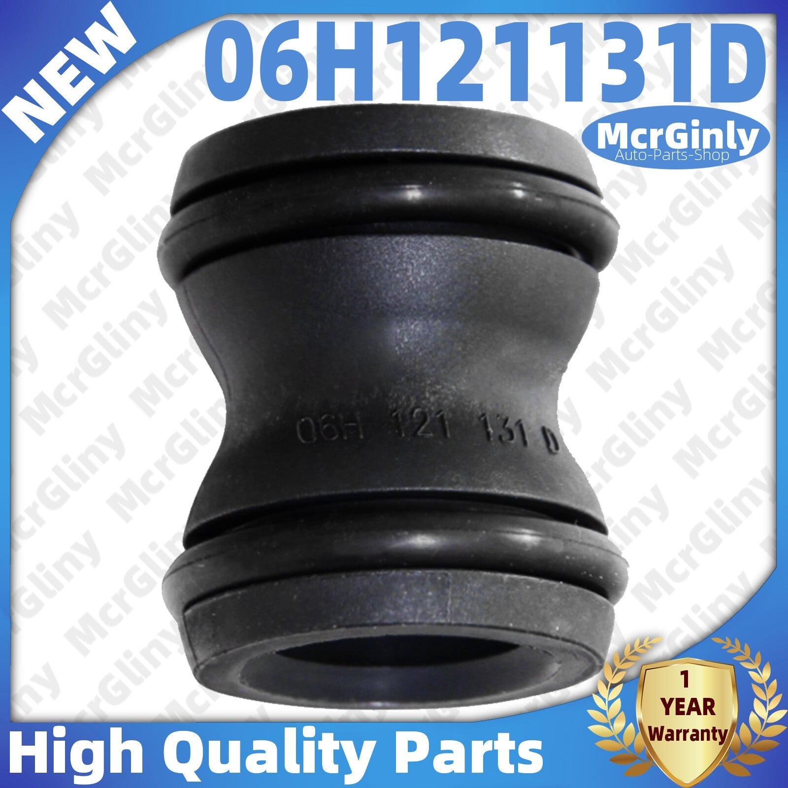 ya 11 6.8 for Audi for VW OE Water Pump to Oil Cooler Coolant Pipe Connector Joint 06H121131D