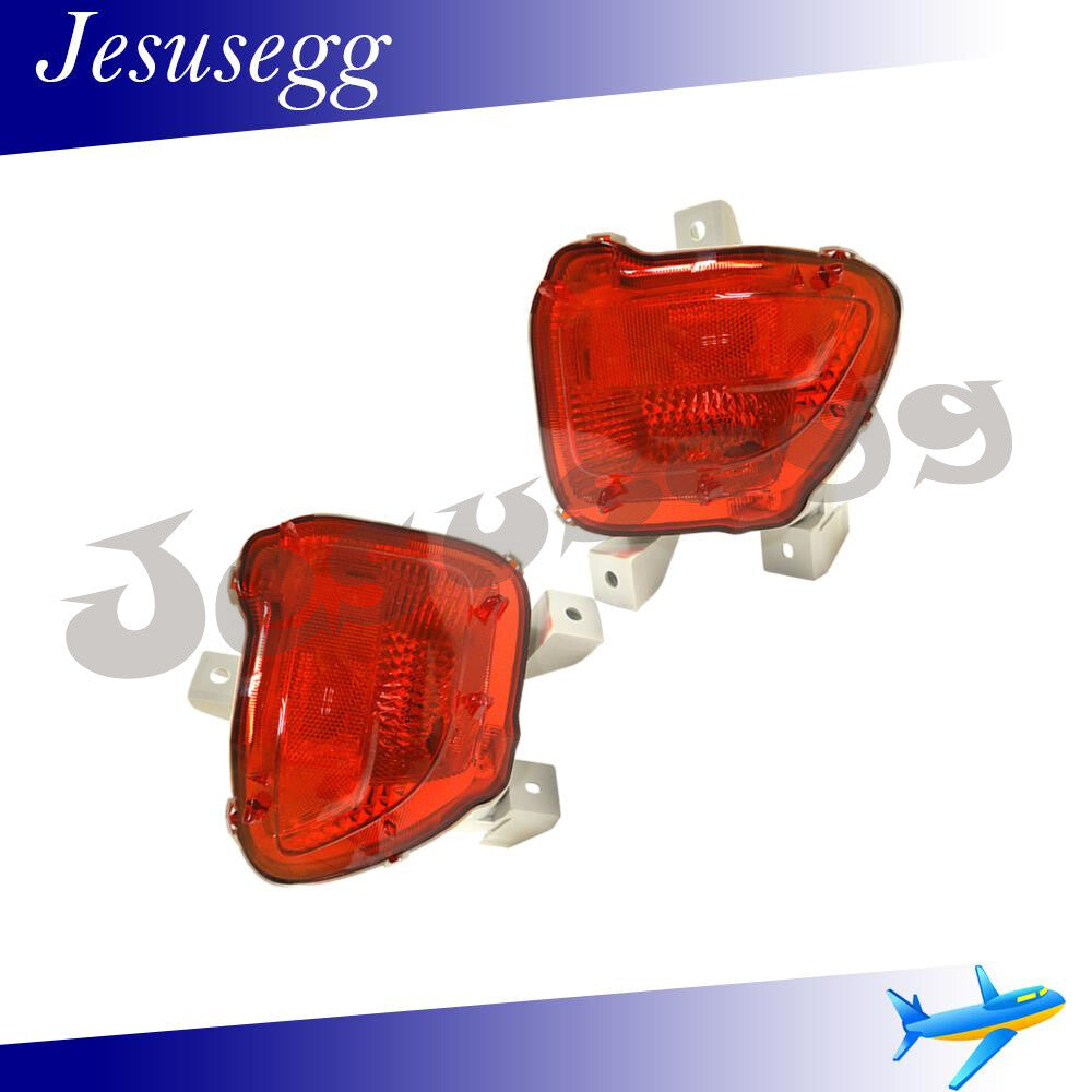 ya 13 5.27.2 2pcs For 2005-2012 for Toyota RAV4 Rear Lower Bumper Tail Right+Left Fog Lamp Light
