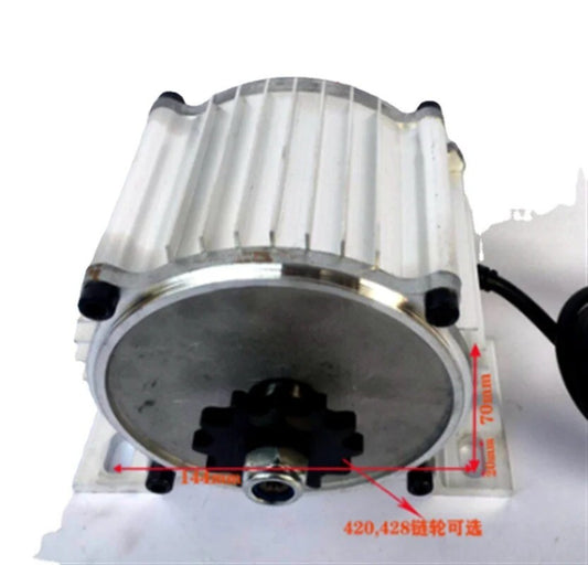 Electric Vehicle Motor Brushless Permanent Magnet Motor, Water Pump Motor
