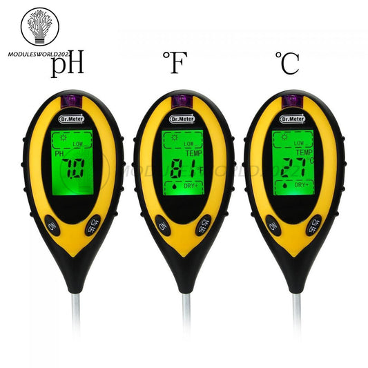 ya 26 4 in 1 PH Tester Soil Water Moisture Temperature Light Test Meter for Plant