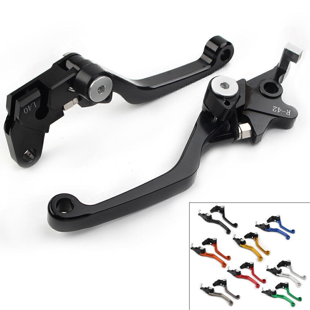 ya 2 7.15 for Suzuki DRZ400S DRZ400SM DRZ400E 2000-2022 CNC Pivot Clutch Brake Levers