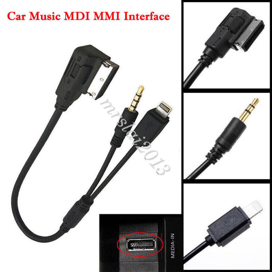 ya 2 6.26 for Mercedes-Benz To Music Interface Charge Adapter Audio USB AUX AMI Cable