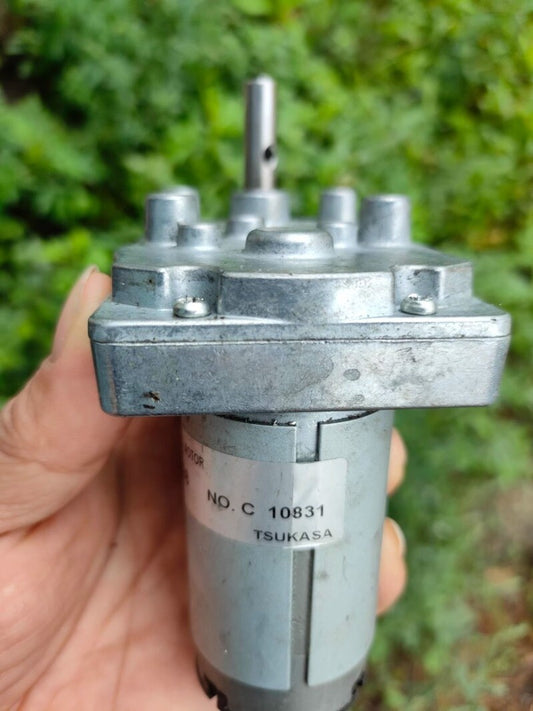 High Torque 7-shape DC Commutator Gear Motor Permanent Magnet DC Gear Motor