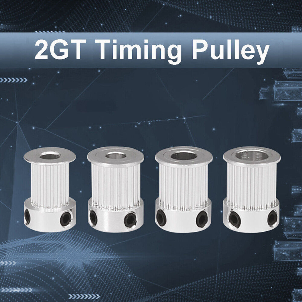 20 Teeth 2GT/GT2 Timing Pulley Bore 3/5/6/6.35/8mm for Belt width 10mm 20 Teeth