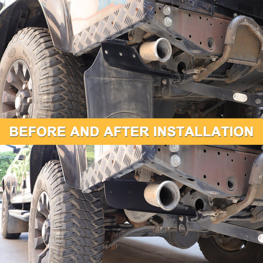 ya 7 6.10.2 Front and rear full set of steel fender brackets for for Land Rover for Defender 90 110 04-19