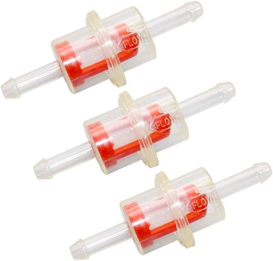 ya 5 8.7 0109-579 414119400 3/16 1/4 Inline Gas Fuel Filter Cleaner for Polaris 440 500