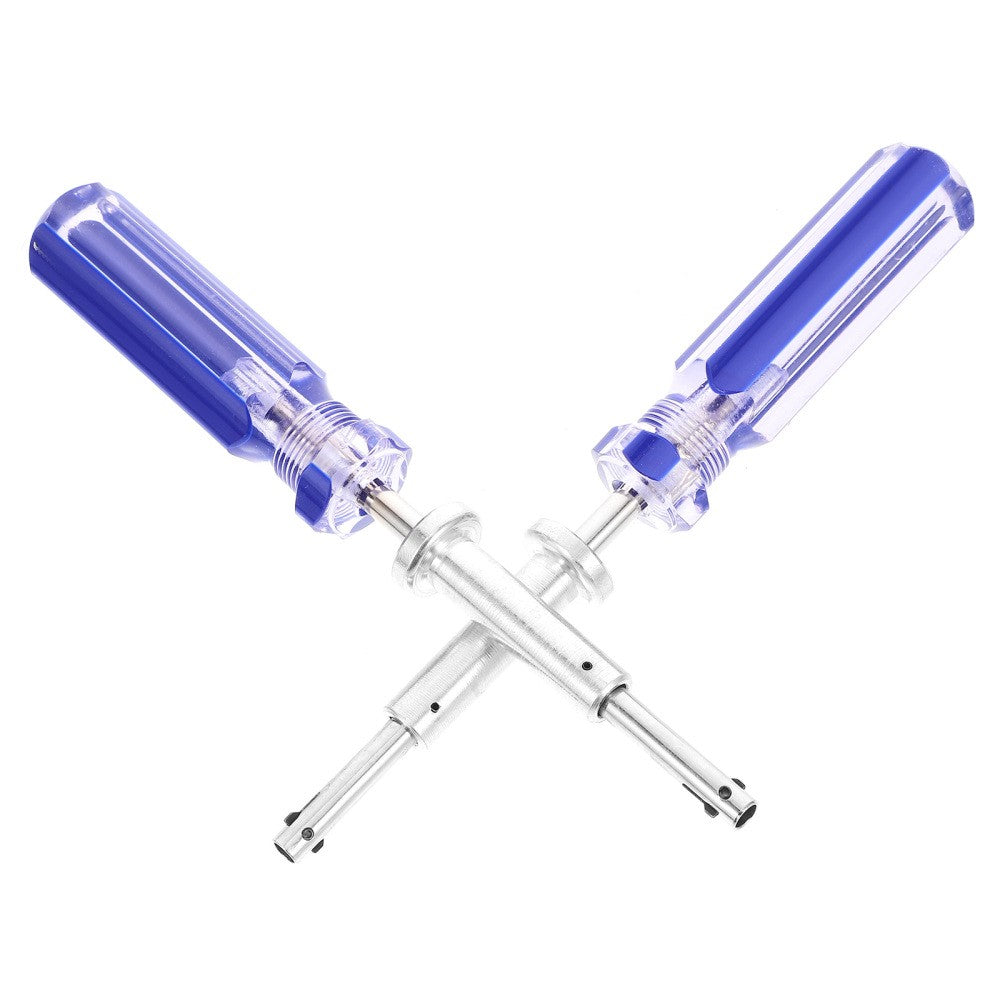 ya 5 8.7 2Pcs High-grade Key Lock Key Branch Amplifier Security (Blue)