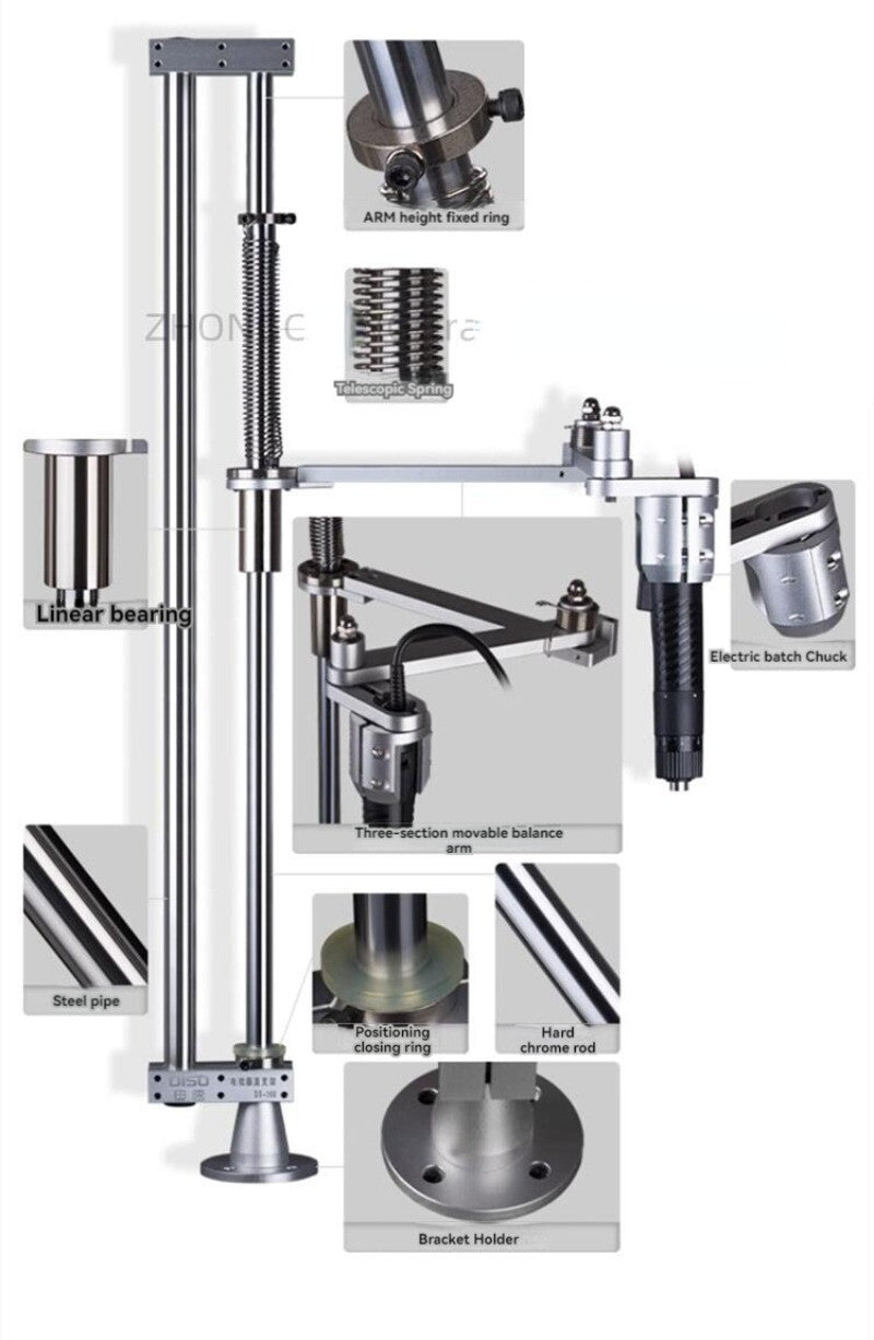 ya 26 Electric Screwdriver Vertical Stand Balance Arm Air Wind Screwdriver Fixing