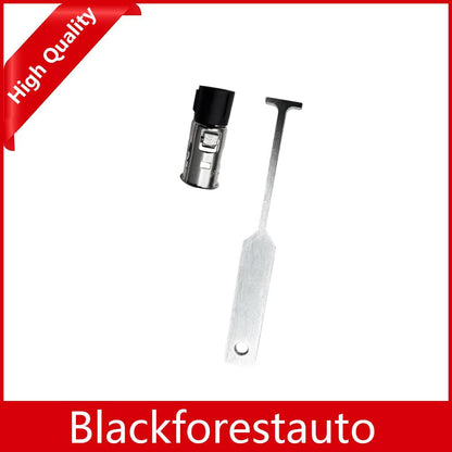 ya 1 8.25.2 shuiyin Sliver Light Socket w/ Removal Tool for Buick for Cadillac for Chevy for Hummer 25776667
