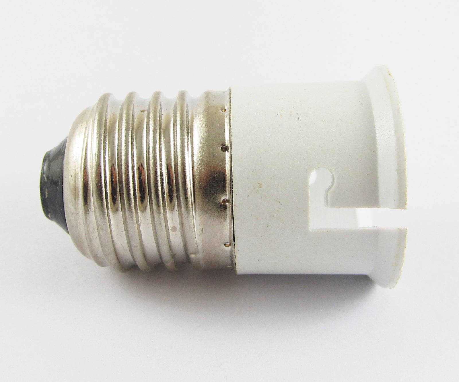 ya 14 1pc E27 Male to B22 Female Socket Base LED Halogen CFL Light Bulb Lamp Adapter