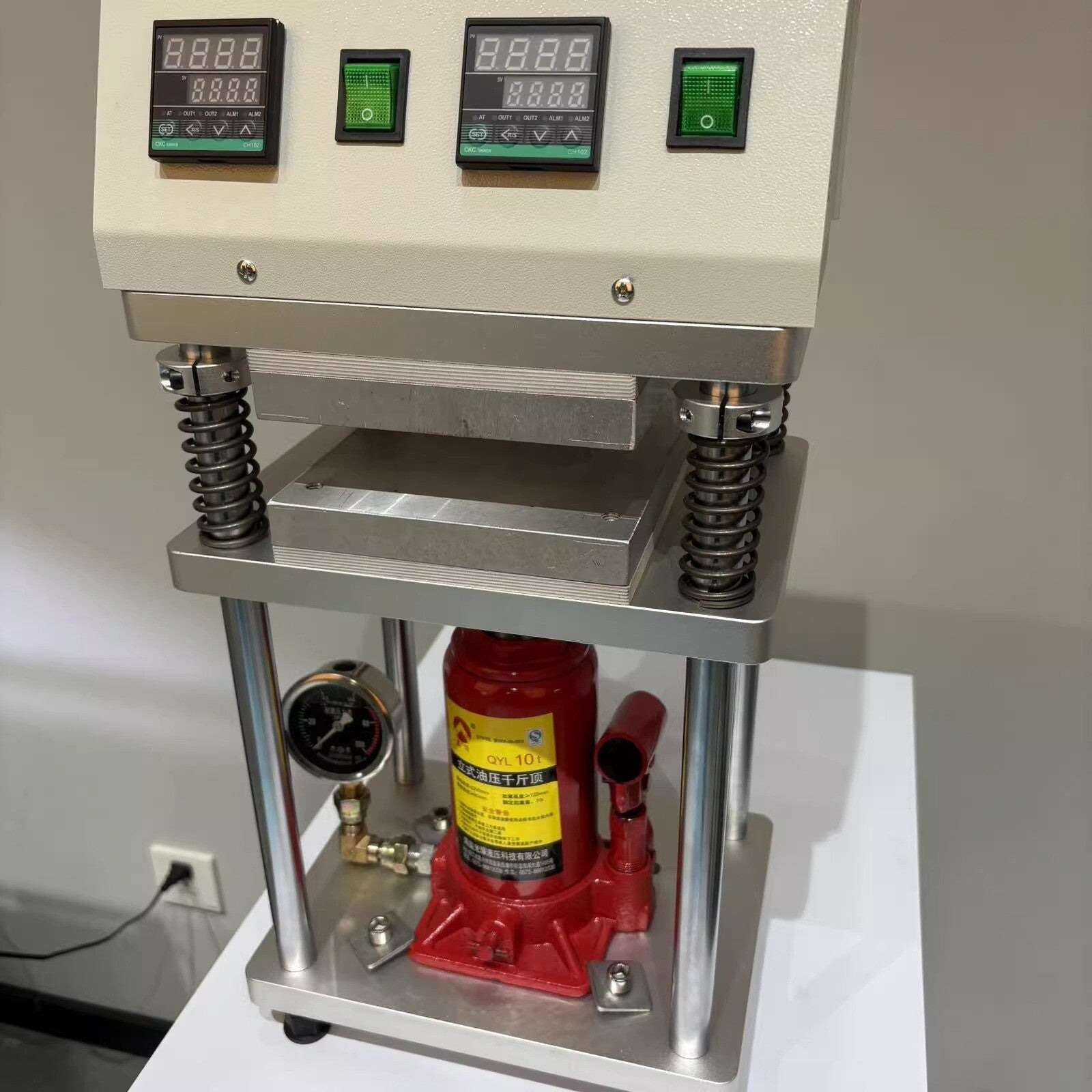 ya 26 8.1 Small plate vulcanizer rubber plastic granule vulcanizing machine 150*200d