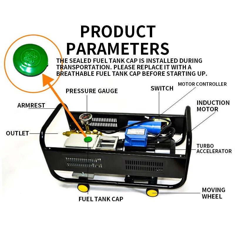 ya 26 High-power High-pressure Car Washing Machine Car Washing Artifact Machine