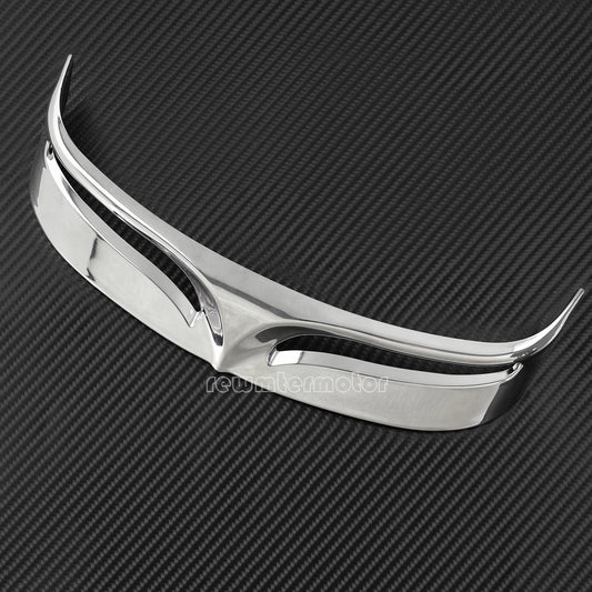 ya 7 6.10.2 Chrome Rear Trailing Edge Fender Tip Fit for Harley Fatboy FLSTF 07-17 FLSTFB 10