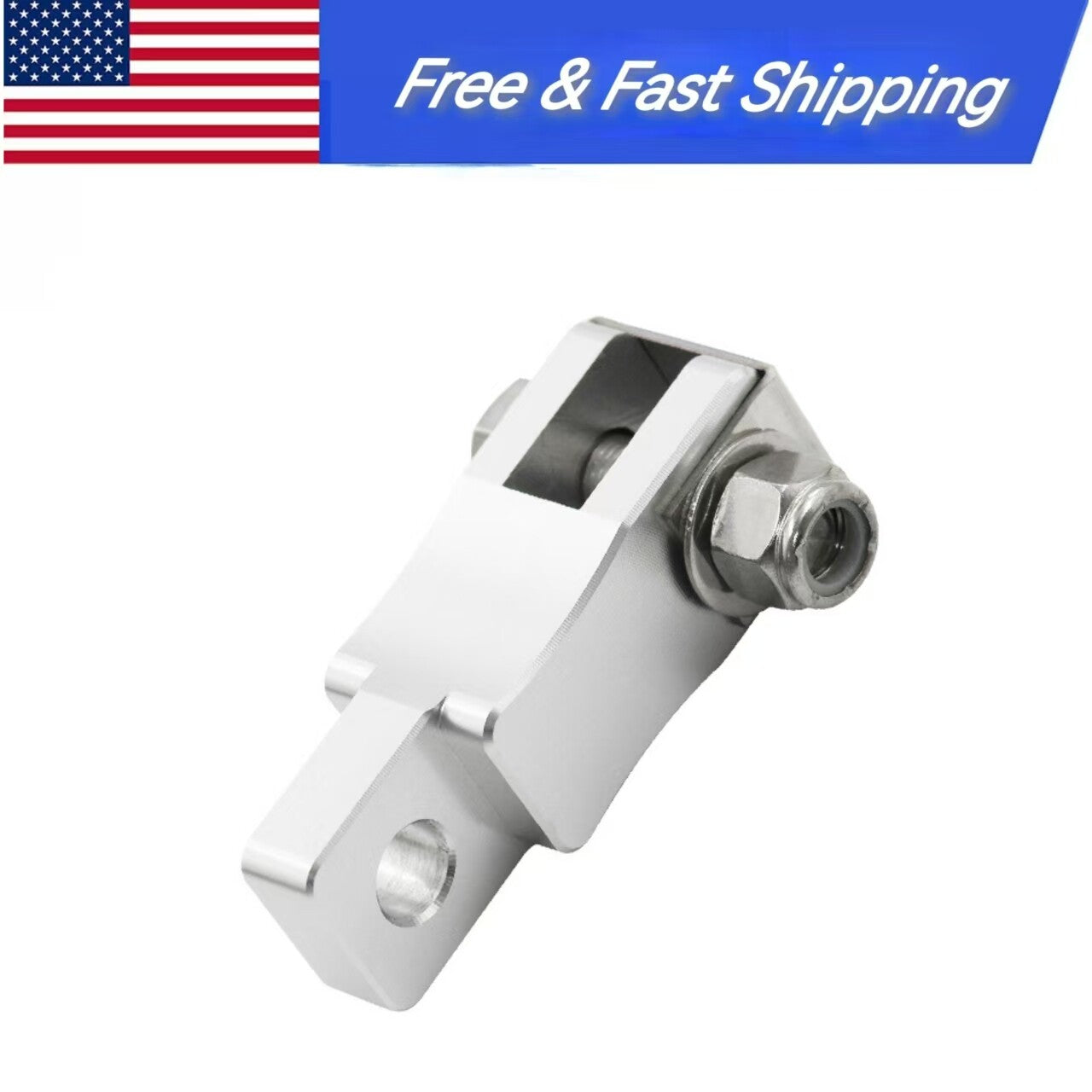 ya 5 8.7 2 Aluminum Clutch Pedal Extension Footboard Bracket for Peterbilt 379 386 389