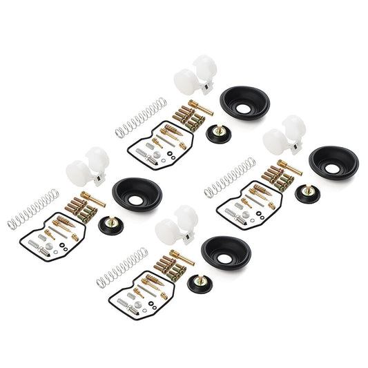 ya 4 6.17 for Kawasaki ZG1200 Voyager XII 1986-2003 Carburetor Repair Kit Diaphragm Float