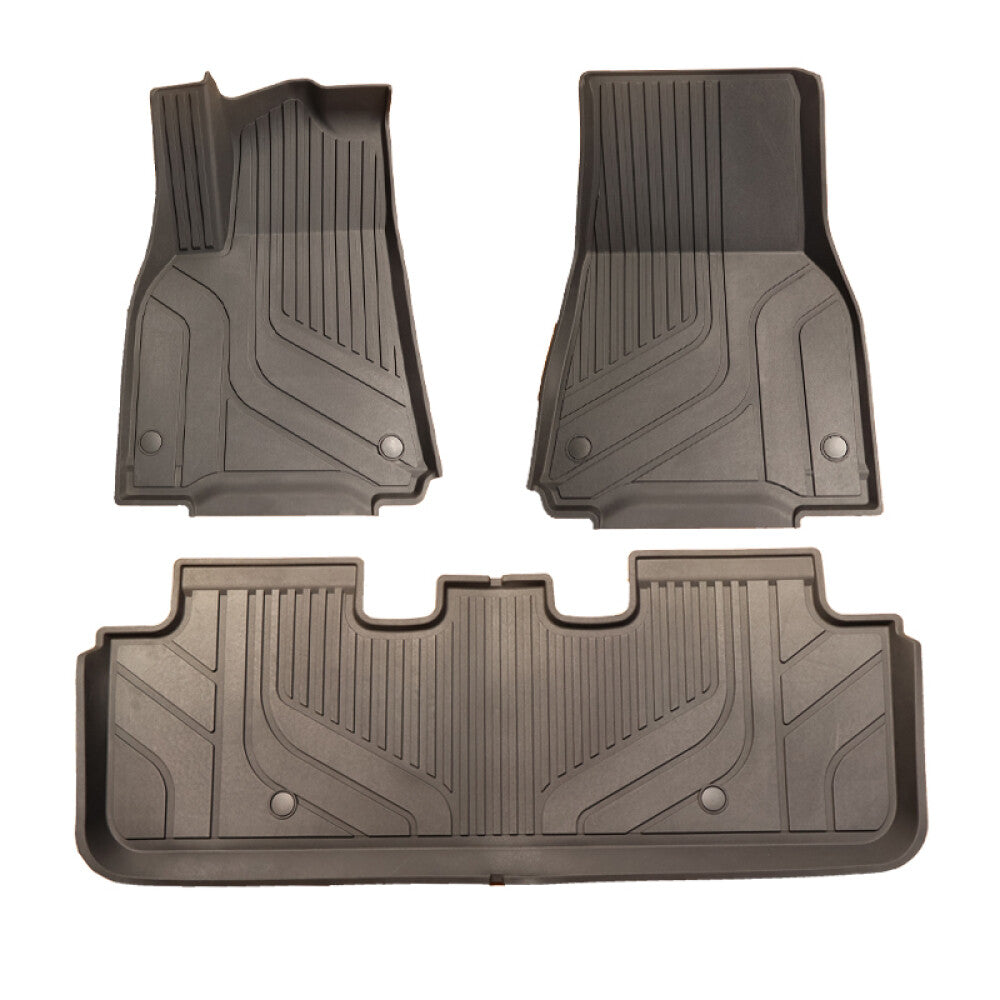 ya 7 6.10.3 Floor mats suitable for 2024 for Tesla Model Y new generation full set of black floor mats
