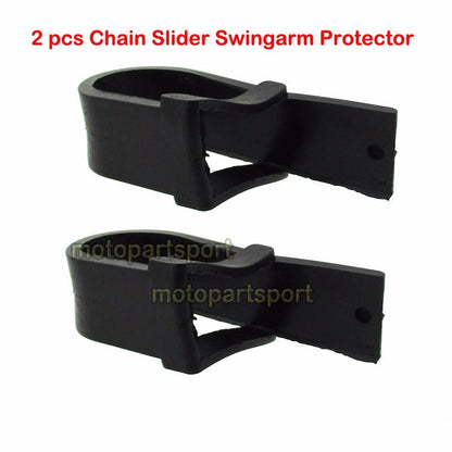 ya 5 8.7 2x Swingarm Rubber Chain Slider 50cc 70 90cc 110cc 125cc Dirt Pit Bike YCF for Lifan