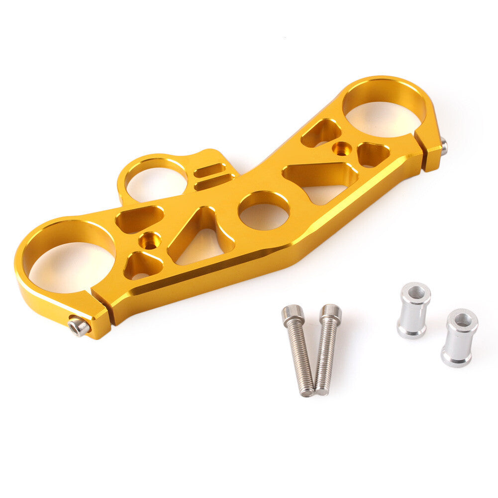 ya 5 8.7 Triple Tree Front End Upper Top Clamp Gold for Yamaha YZF R6 2008-2016 2009 2010