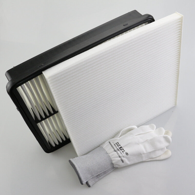 ya 1 8.5.1 Fit for Hyundai Sonata 2011 - 2014 Combo Kit Engine and Cabin Air Filter with Gloves 