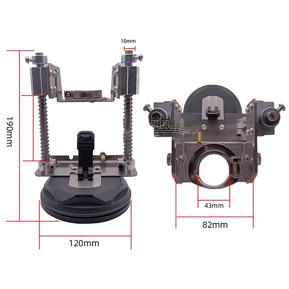ya 26 Stone Drilling Bracket with Suction Cup Positioning for Angle Grinder