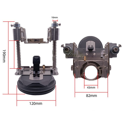 ya 26 Stone Drilling Bracket with Suction Cup Positioning for Angle Grinder