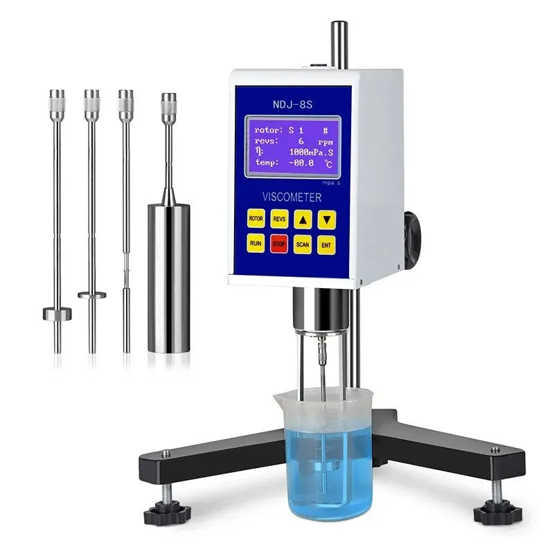 Digital Rotational Viscometer Liquid Viscosity Tester Range 1-2000000mpa.s