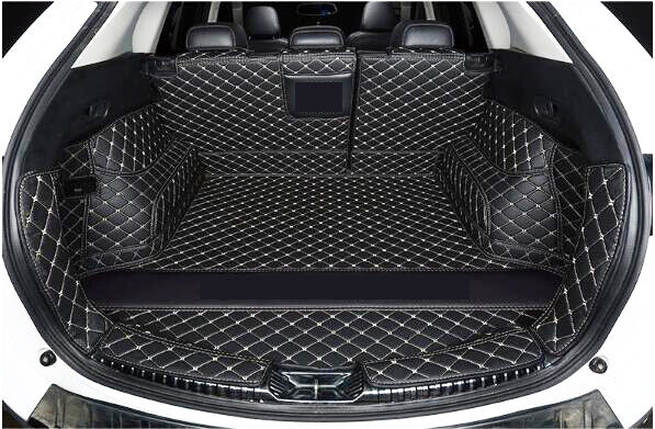 ya 5 8.7 Leather Boot Cargo Liner Tray Rear Trunk Floor Mat fit for Mazda for CX-5 2017-2020