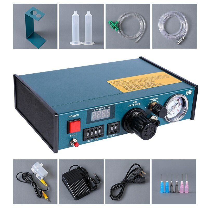 BY-983A Automatic Dispensing Machine Epoxy Resin Manual Pedal Glue Dispenser New