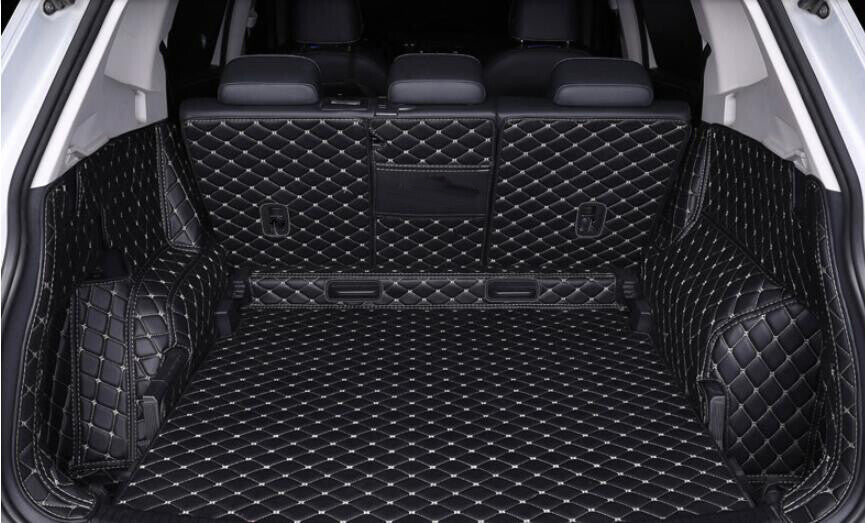 ya 7 6.10.3 Full encirclement Cargo Liner Tray Rear Trunk Floor Mat for VW for Tiguan 2021-2023