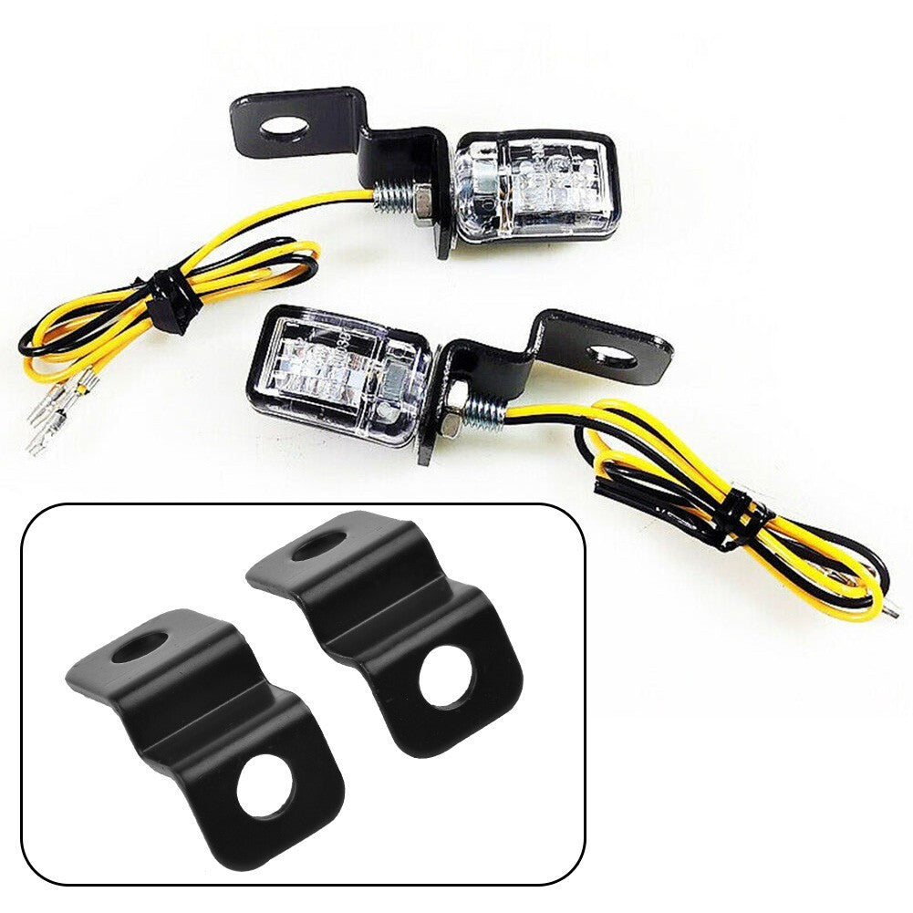 ya 5 6.16.2 2 PCS Motorcycle-Turn Signal Light 30mm Bracket-Indicator Blinker-Holder Fixing