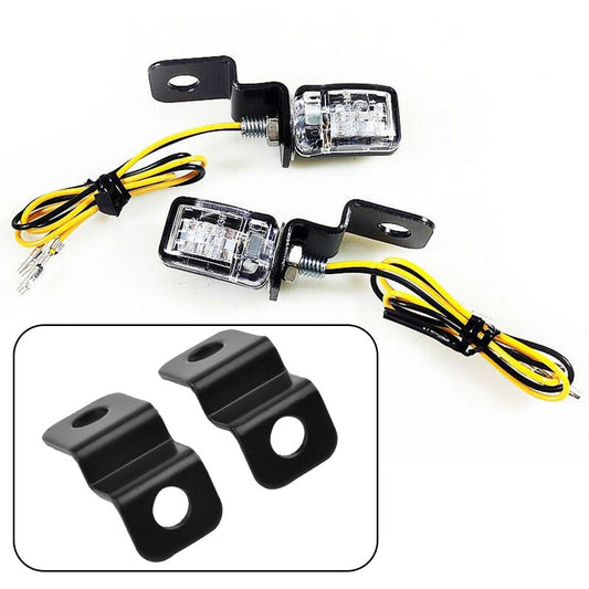 ya 5 6.16.2 2 PCS Motorcycle-Turn Signal Light 30mm Bracket-Indicator Blinker-Holder Fixing