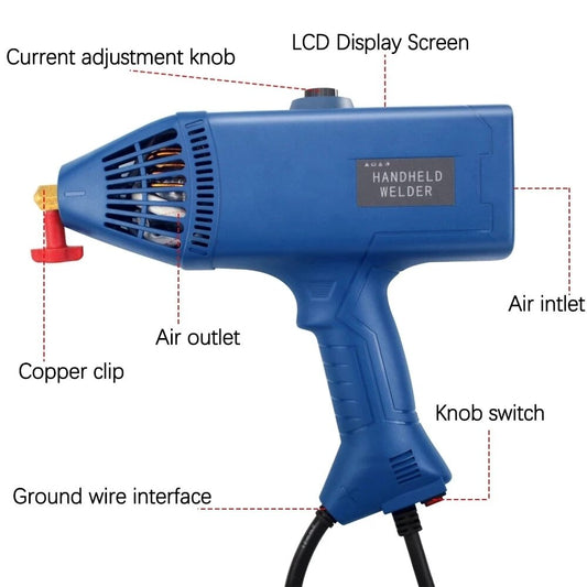 NEw Tig Mig Digital Arc Welding Machine Handheld Welder Electrical Tools 5000w