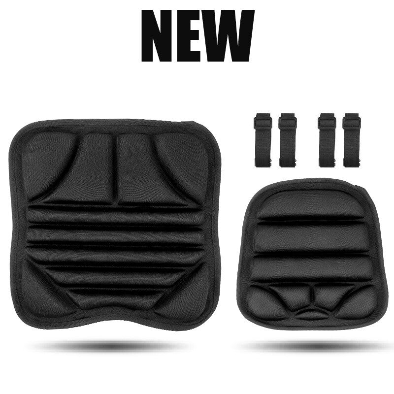 ya 5 8.7 Front+Rear Motorcycle for SEAT Cushion Cover Gel Lycra Comfort Shockproof Universal