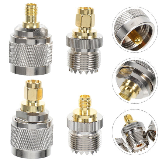 ya 2 7.14 1 Set Sma Adapter Sma To Uhf Jack Electronics Adapter Test Converter