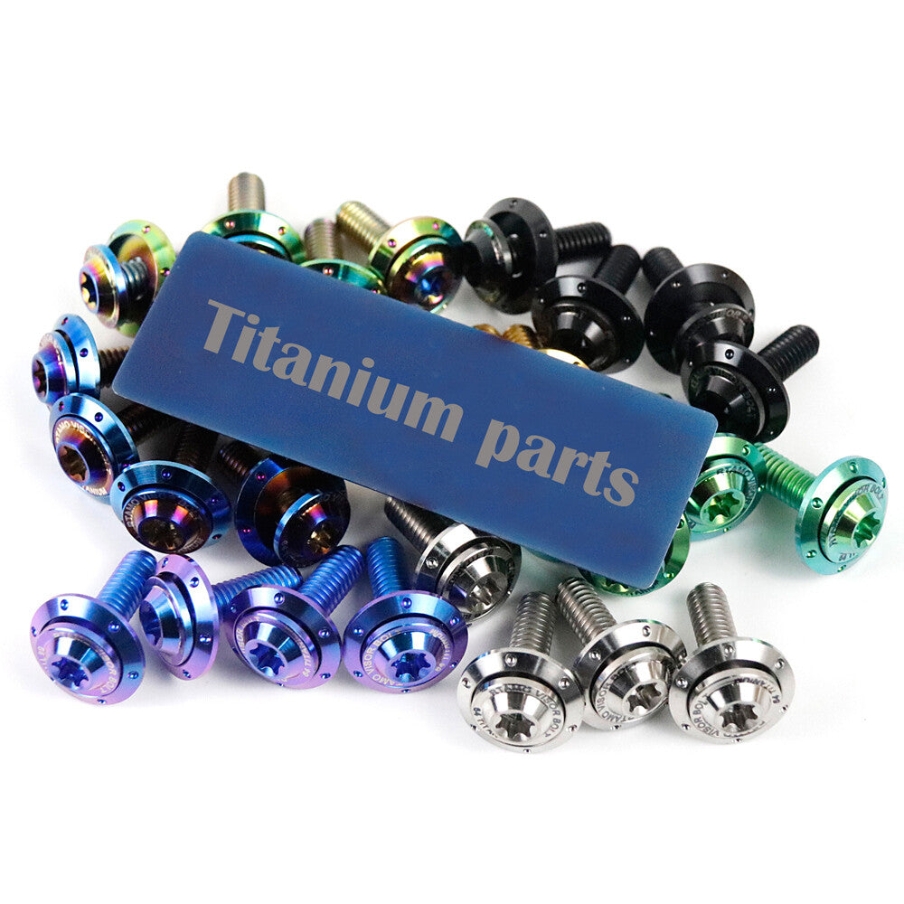 M6 titanium screws/washer License plate decoration screws high strength