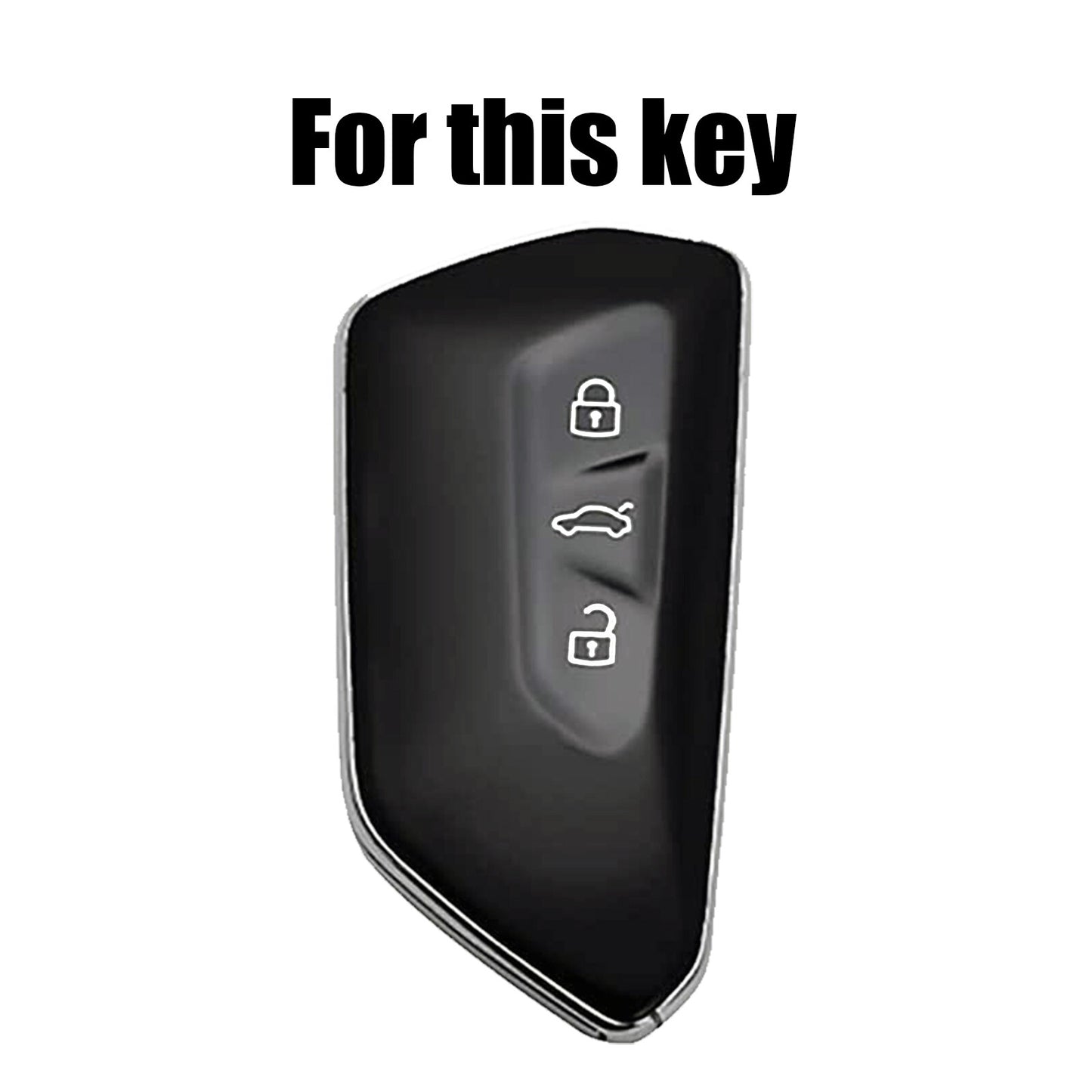 ya 5 8.7 for VW for Skoda for SEAT for Golf 8 Mk8 PU Leather Skin Remote for Smart Car Key Fob Case Cover