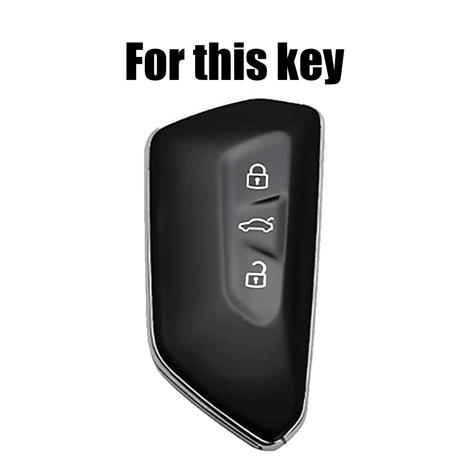 ya 5 8.7 for VW for Skoda for SEAT for Golf 8 Mk8 PU Leather Skin Remote for Smart Car Key Fob Case Cover